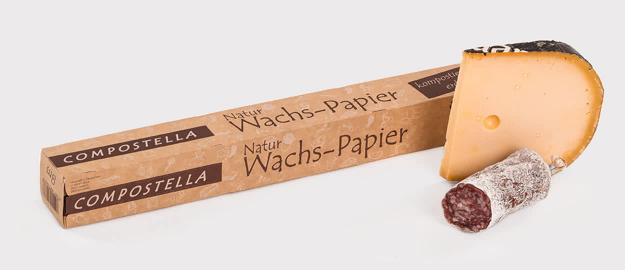 Natural wax paper now also in the household role